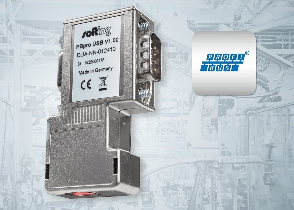 Kleinste PROFIBUS master interface voor mobiele toepassingen